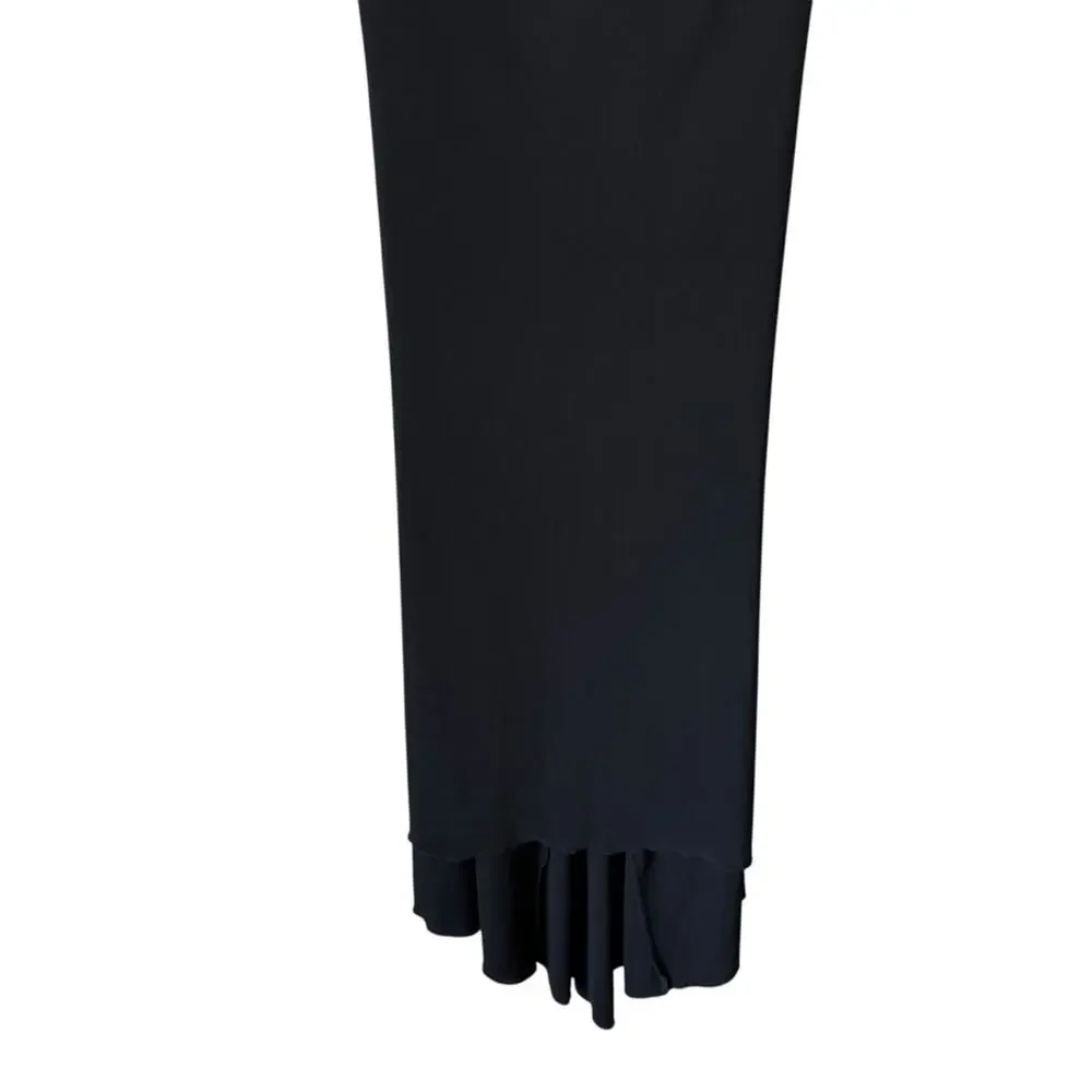 Elegant Little Black Sleeveless Dress Size Large